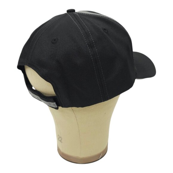 Hubbell Power Systems Strapback Cap Trucker Baseball Embroidered Patch Hat Black - Picture 13 of 13